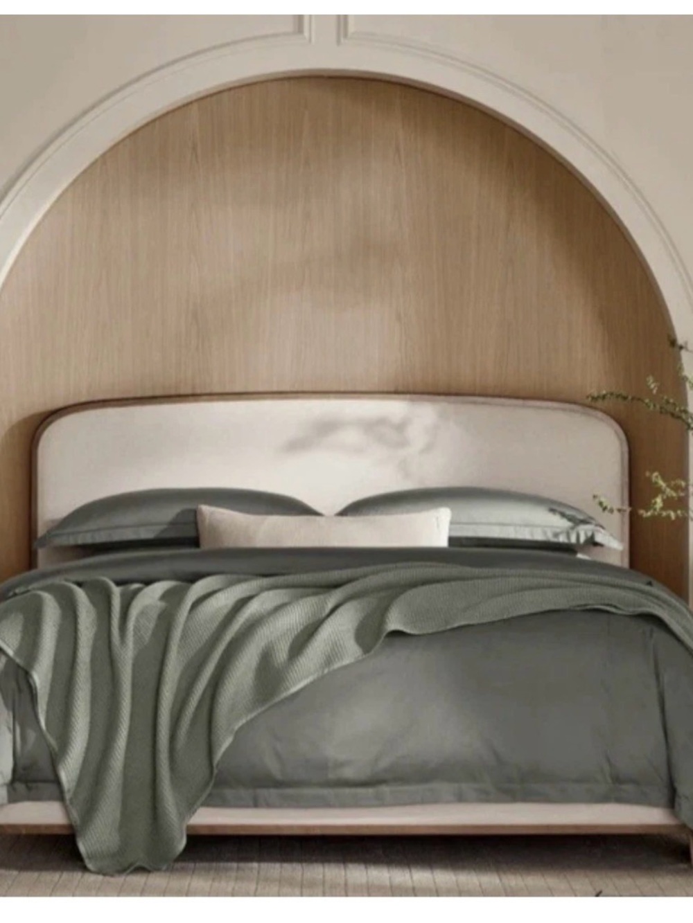 Boll and Branch Hemmed Duvet Cover Set Cal/King